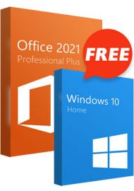 Microsoft Office 2021 Pro Plus (+ Windows 10 Home for free)