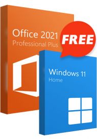 Microsoft Office 2021 Pro Plus (+ Windows 11 Home for free)