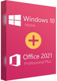 Windows 10 Home + Office 2021 Pro Plus Bundle